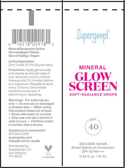 Tube (Mineral Glowscreen Golden Hour 10 mL Tube)
